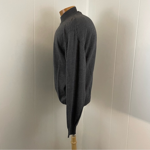 Tricots‎ St. Raphael Mock Neck Sweater Men’s XL Wool Silk Cashmere Knit - Picture 5 of 8